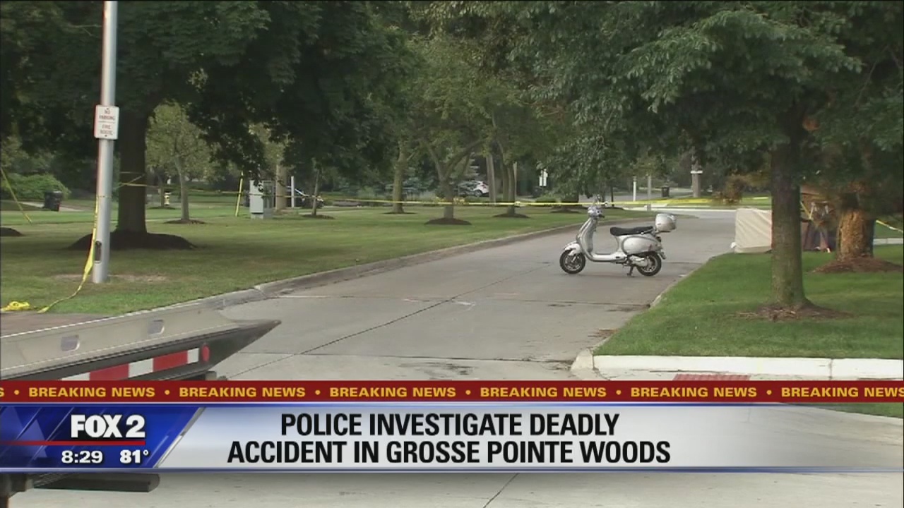Man killed in crash involving scooter in Grosse Pointe Woods