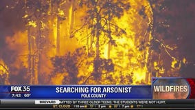 Searching for arsonist in Polk County