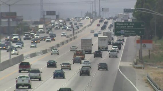 Closures set for 60 Freeway `Swarm' project