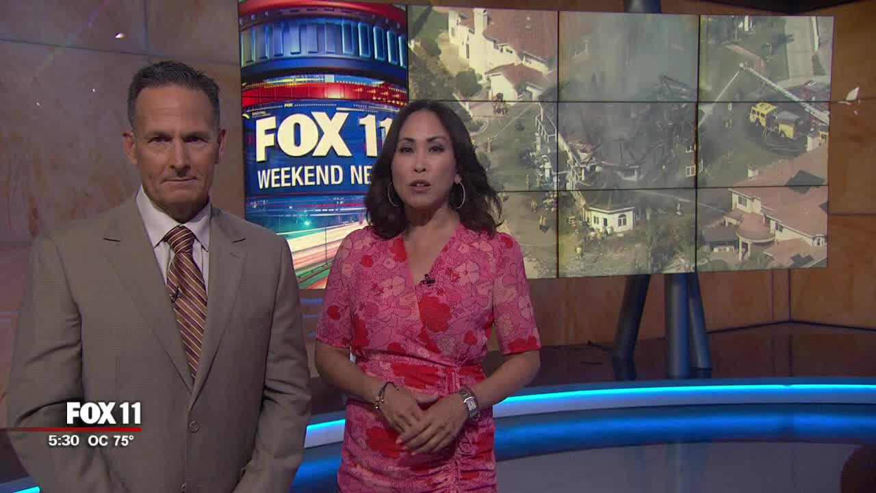 Several agencies battling brush fire in Chino Hills