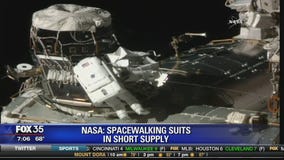 NASA: Spacewalking suits in short supply