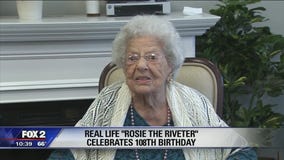 Rochester Hills 'Rosie the Riveter' celebrates 108th birthday