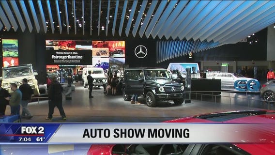 Detroit auto show will be in June starting in 2020