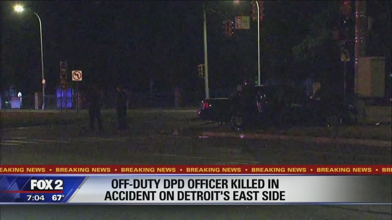 Off-duty Detroit police officer, woman killed in crash along Woodward