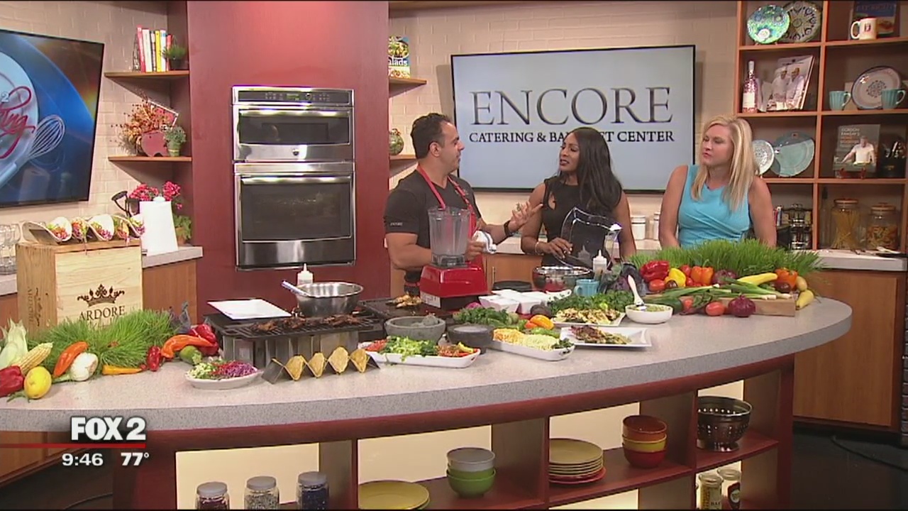 Marinated Chicken and Pork Tenderloin Street Tacos with Chef Bobby