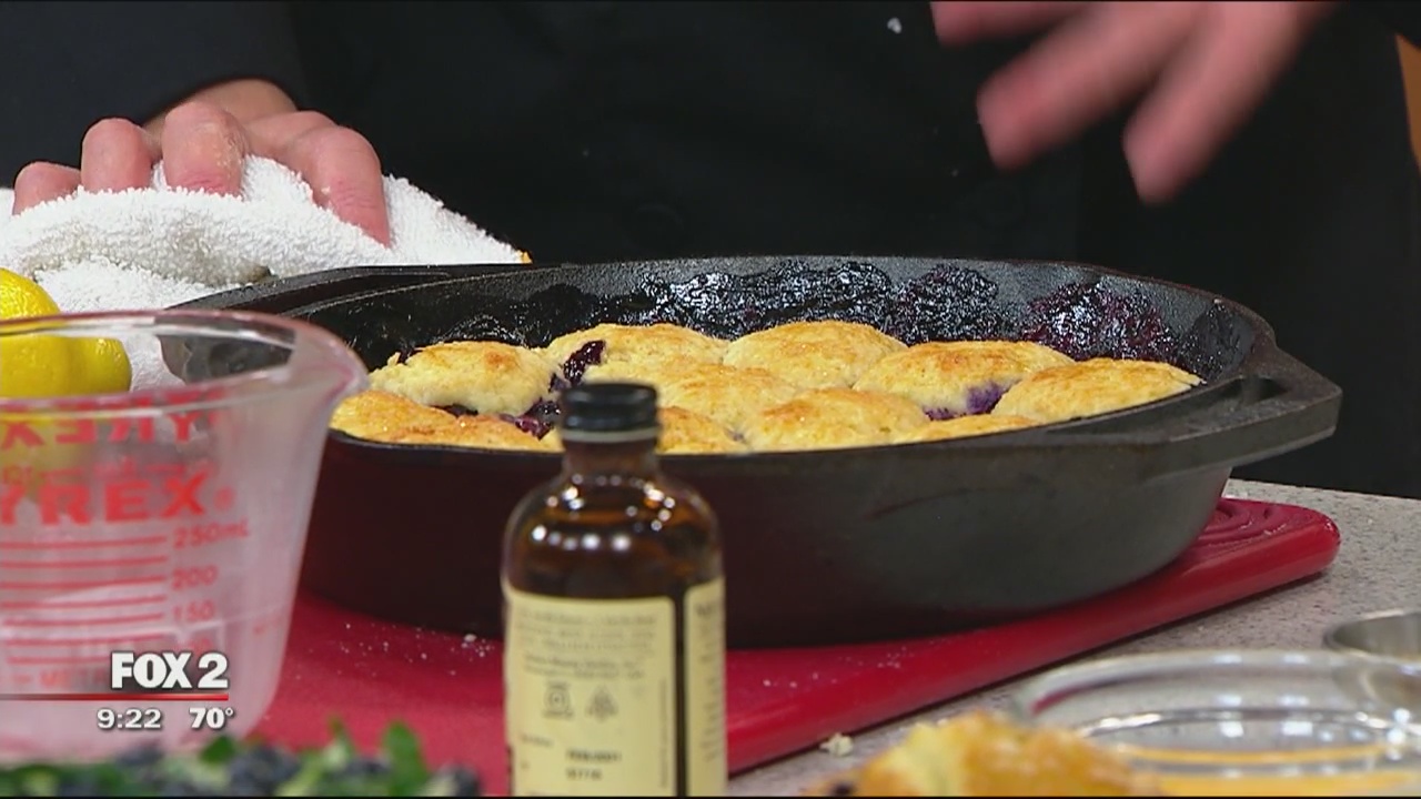 Busch's blueberry cobbler recipe