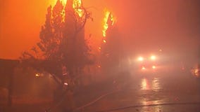 Hot spot flares at scene of Sunday's 30 acre brush fire