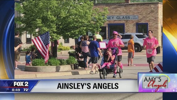 Ainsley's Angels helping kids of all abilities cross the finish line