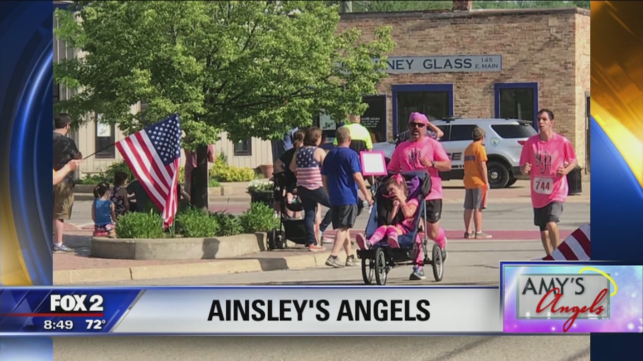 Ainsley's Angels helping kids of all abilities cross the finish line