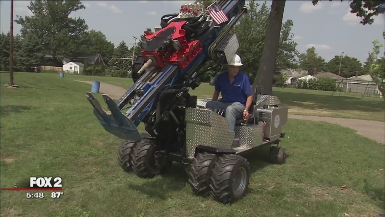 Hazel Park tech company has way to feed nutrients directly into the trees