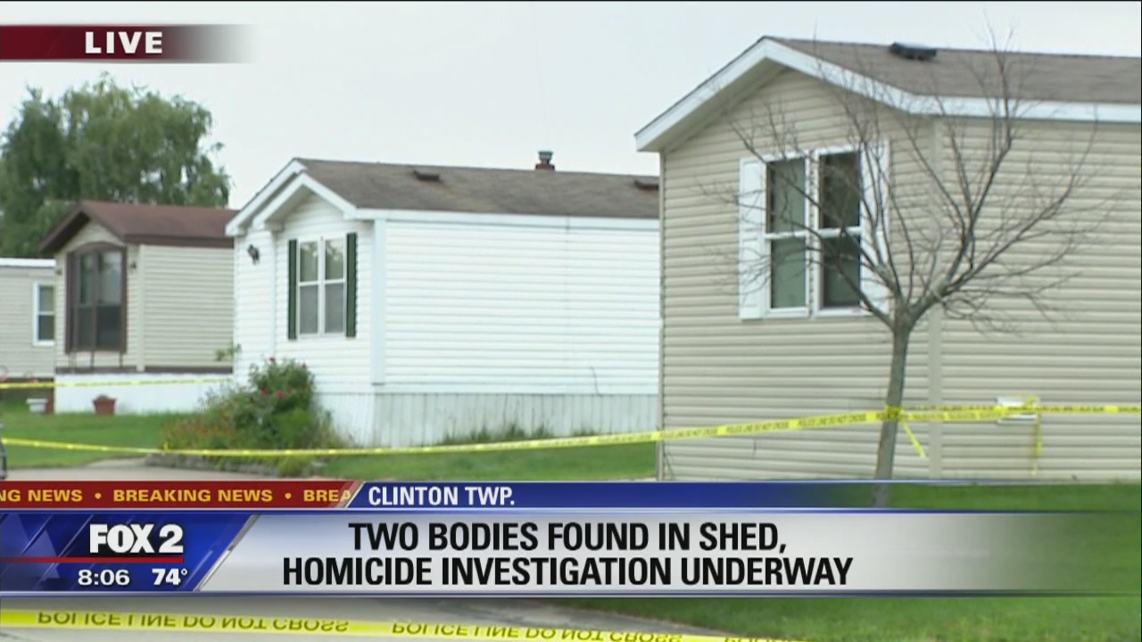 Two bodies found at Clinton Township mobile home: report