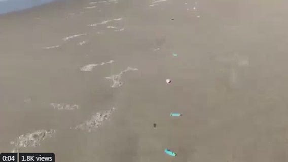 Large amounts of medical supplies discovered on shore of Venice Beach