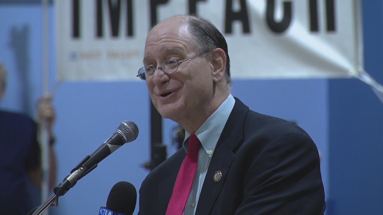 Rep. Sherman holds town hall to discuss impeachment hearings