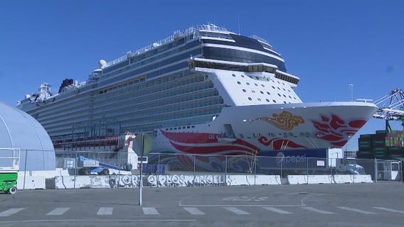 Multiple people hospitalized after falling ill aboard cruise ship docked at Port of L.A.