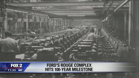 Ford celebrates 100 years of production at Rouge plant