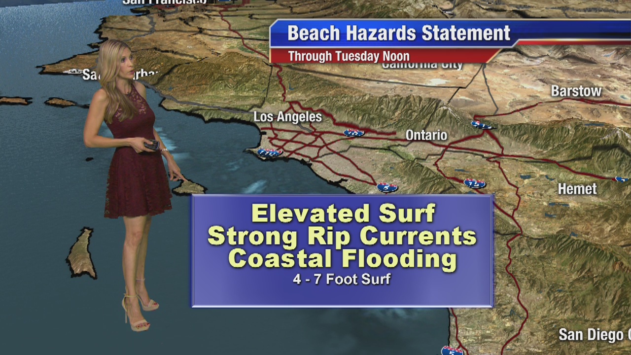 Olga Ospina has your Monday night weather video forecast