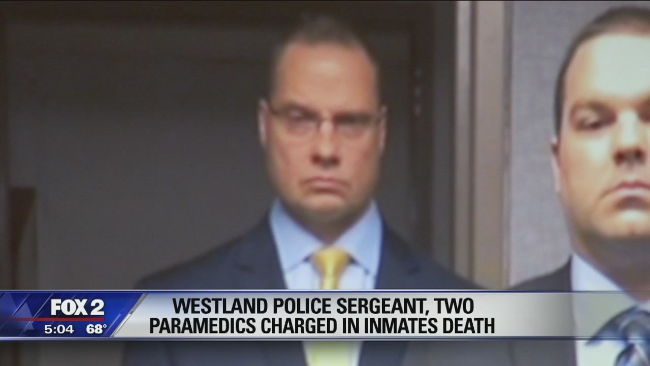 Sgt. fired after death in Westland jail; two paramedics also charged
