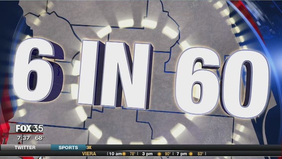 6 in 60: May 10th, 2017