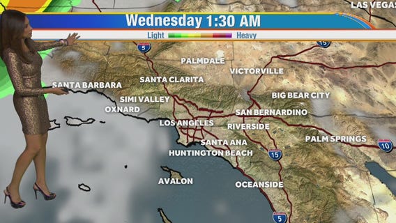 Monday morning weather forecast