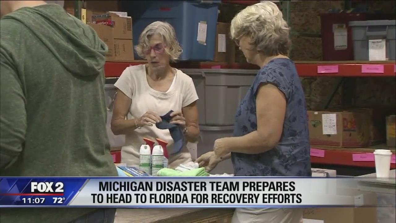 Michigan volunteers ready to head to Florida for Hurricane Michael relief