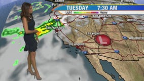 Tuesday morning weather forecast