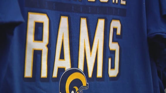 Rams clothing flying off shelves at local sporting goods stores