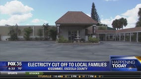Electricity cut off to local families