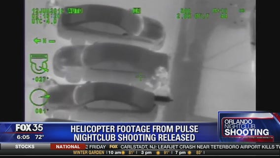 Helicopter footage from Pulse Nightclub shooting released