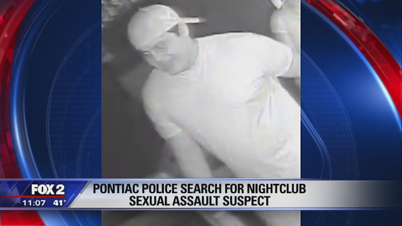 Sex assault suspect wanted after incident at Pontiac nightclub