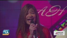 Angelica Hale performs live on Good Day LA
