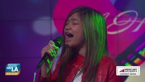 Angelica Hale performs live on Good Day LA