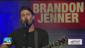 Brandon Jenner performs live on Good Day LA