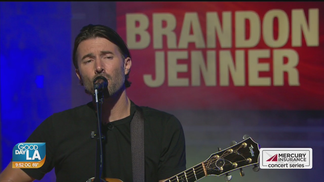 Brandon Jenner performs live on Good Day LA