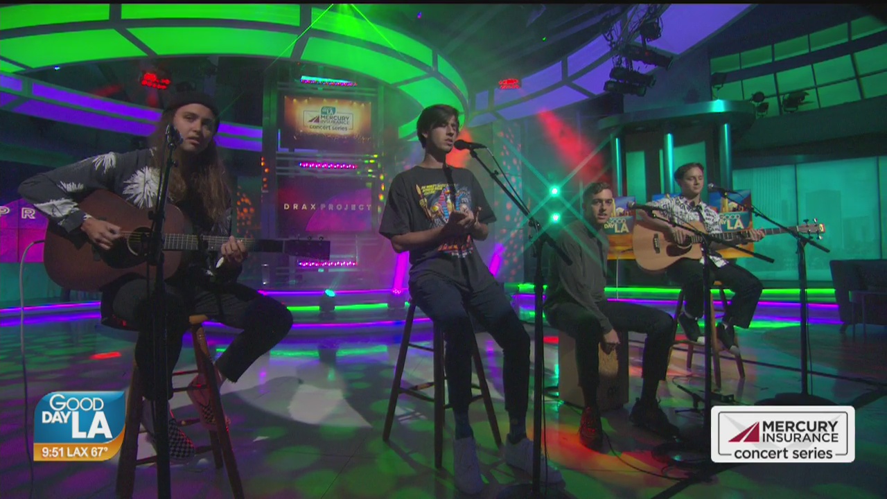Drax Project performs on Good Day LA