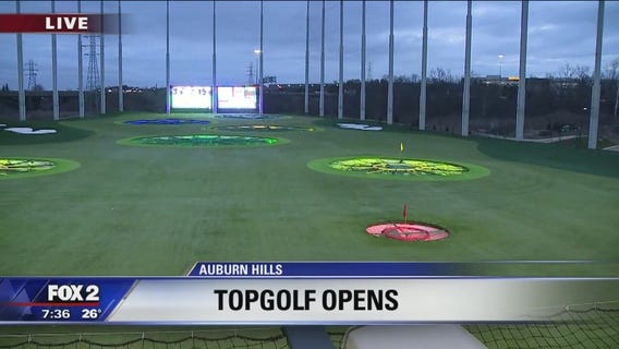 Topgolf opens first location in Michigan