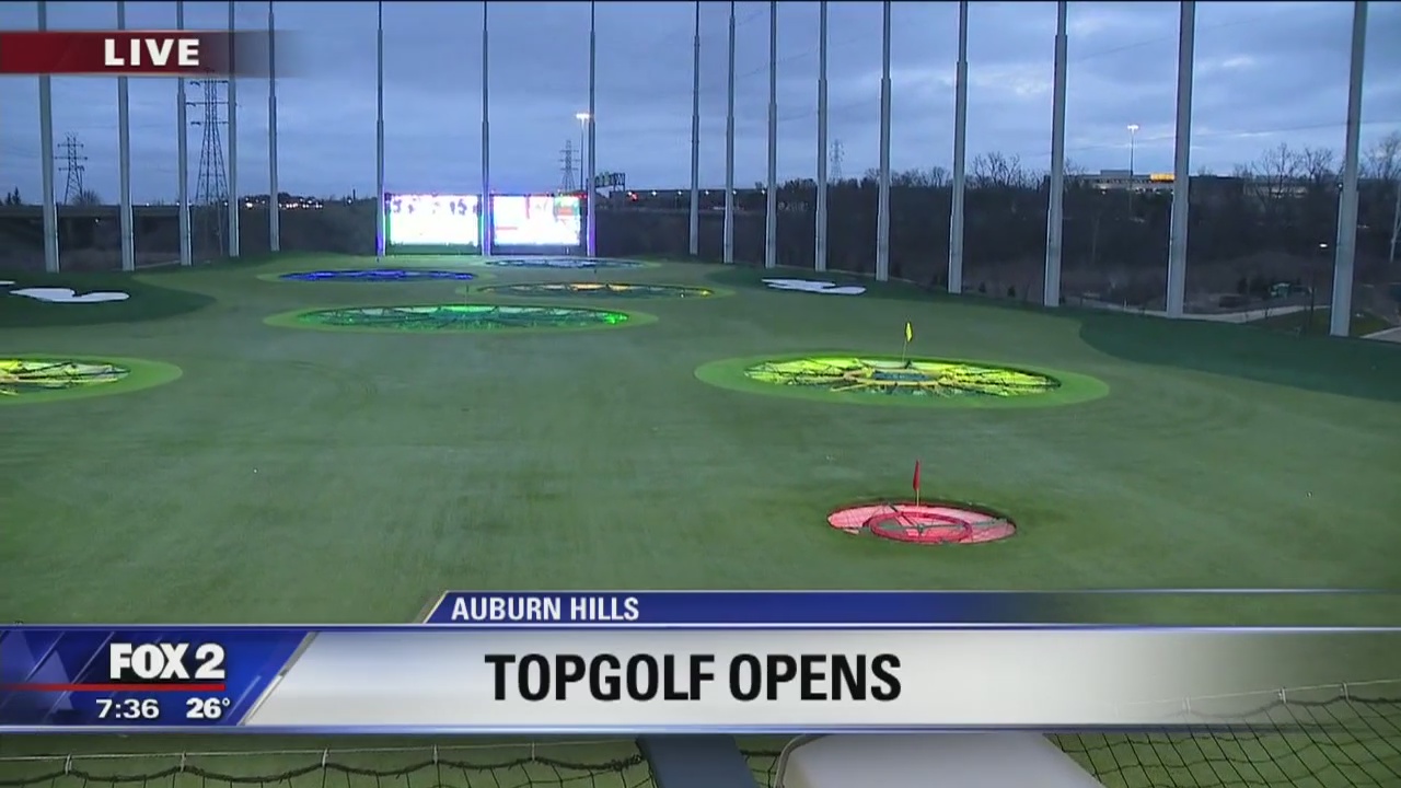 Topgolf opens first location in Michigan