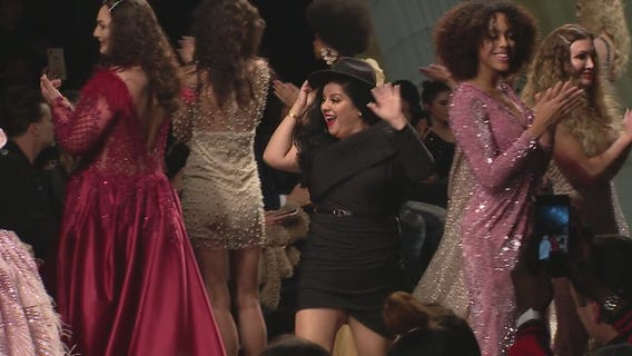 Glaudi wedding designs at L.A. Fashion Week