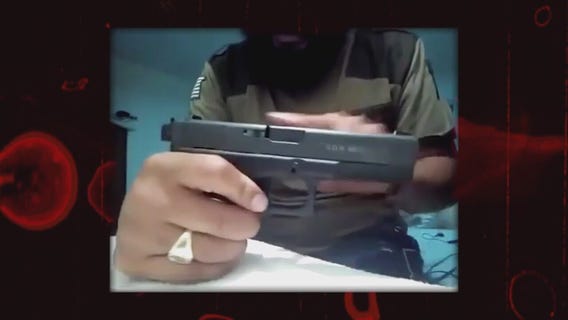 Black Market Guns Illegal switches smuggled into LAX converts handgun into machine gun