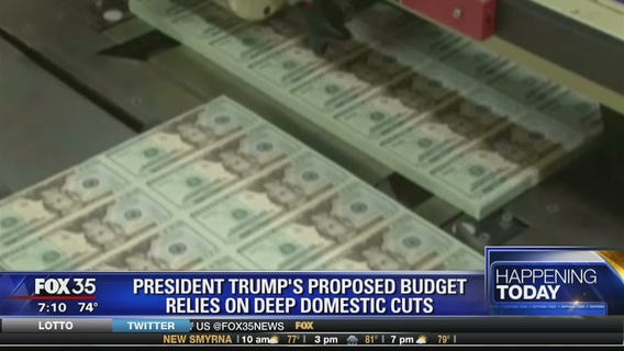 President Trump's proposed budget relies on deep domestic cuts
