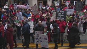 Fox 11 News in Depth Segment 1: LA teachers strike