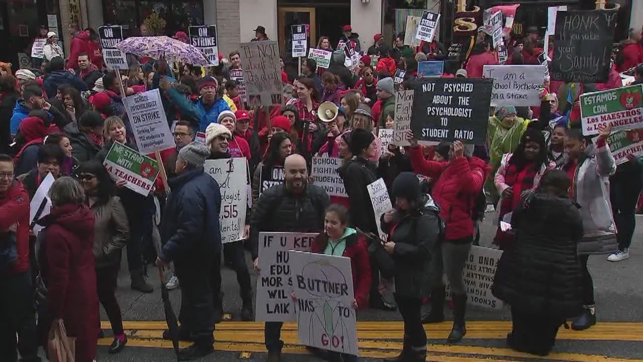 Fox 11 News in Depth Segment 1: LA teachers strike