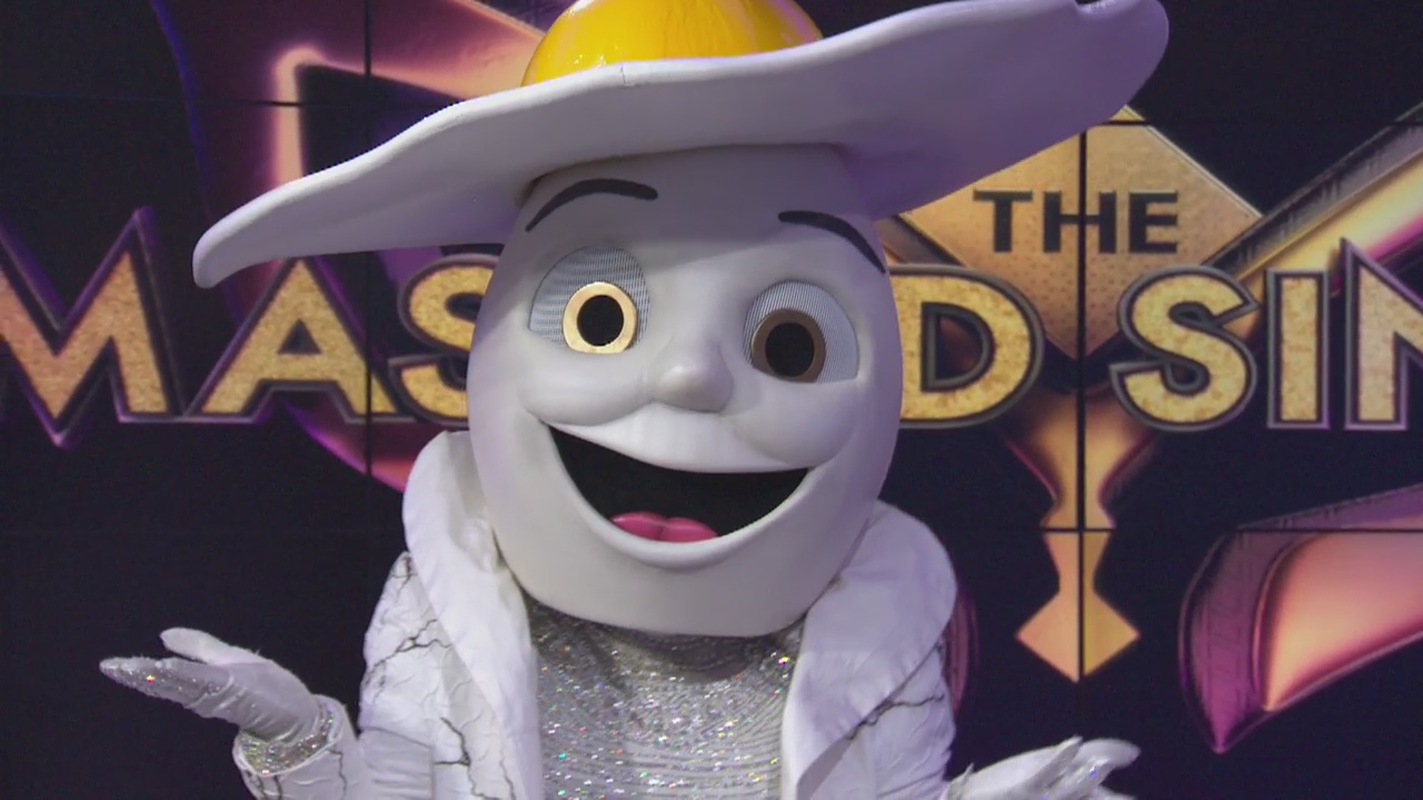 The Masked Singer Egg stops by Good Day LA ahead of second season