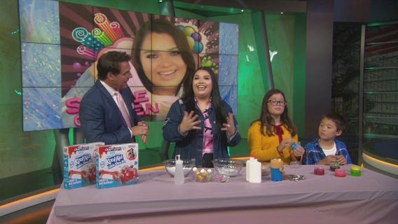 'Slime Queen' Karina Garcia demonstrates DIY slime on GDLA
