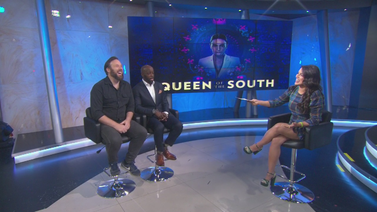 Alimi Ballard and Ryan O'Nan discuss this season's finale of 'Queen of the South'