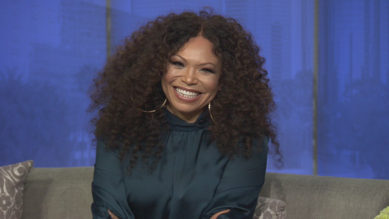 Tisha Campbell talks upcoming Soul Train Awards happening in glamorous Las Vegas