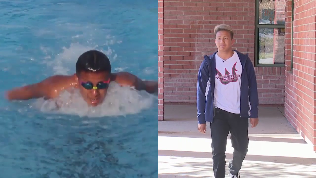 School Standouts: 13-year-old aspiring Olympian taking swimming world by storm