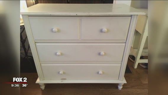 Refinishing a dresser with Jill of All Trades