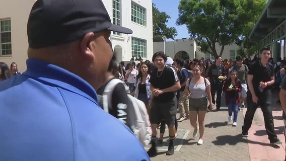 School Standouts: Santa Ana High School security guard goes above and beyond for students