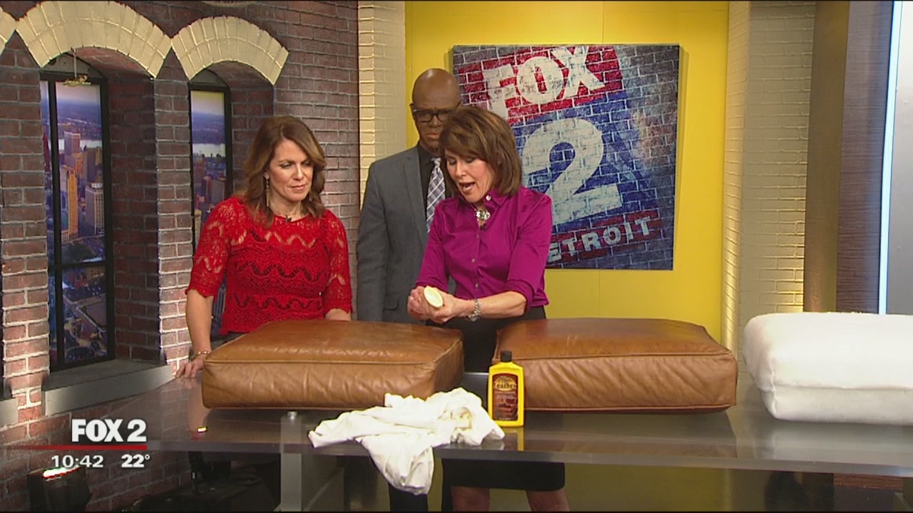 Rehabbing leather furniture with Jill of All Trades