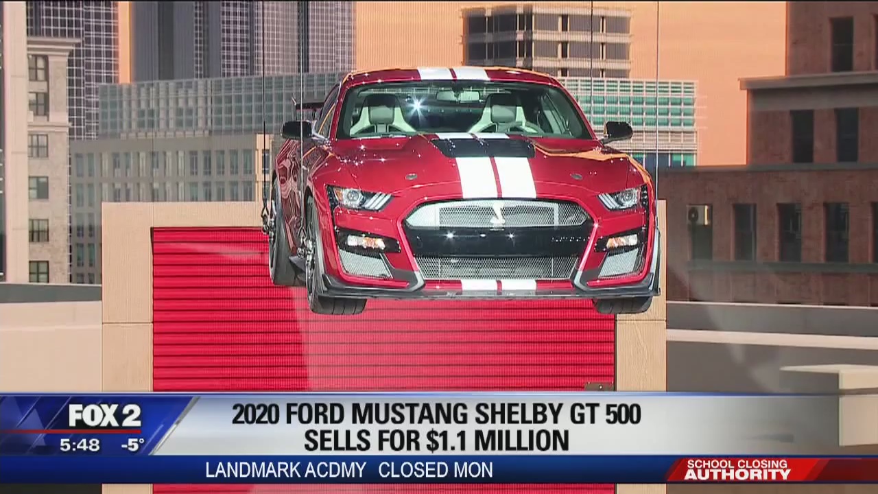 Ford auctions off car
